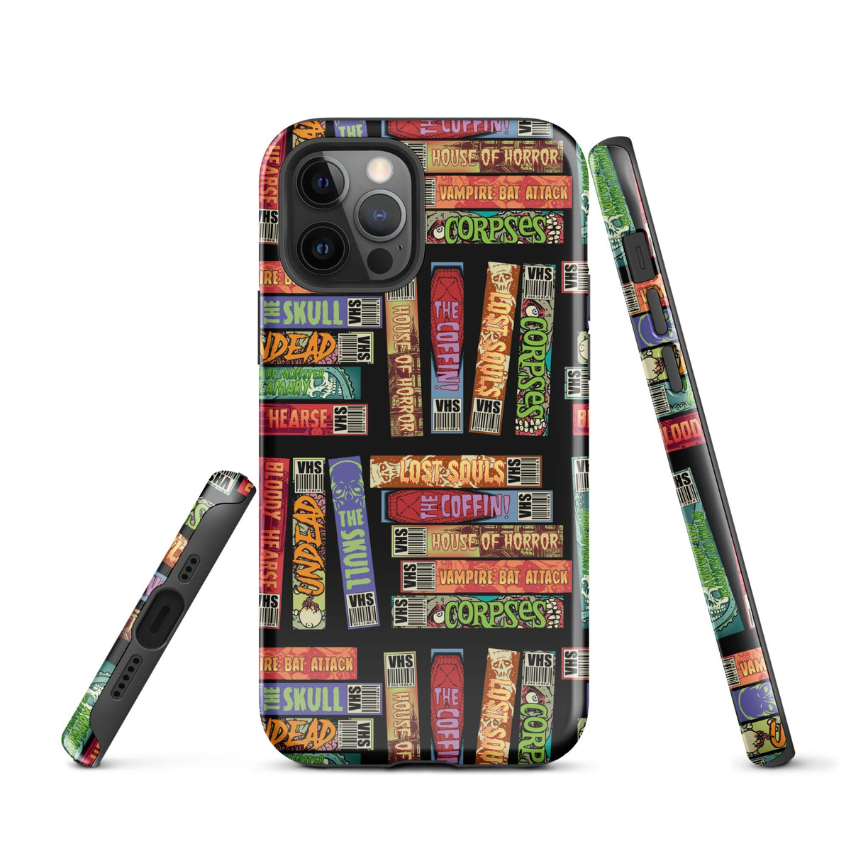 Retro Horror VHS iPhone Case