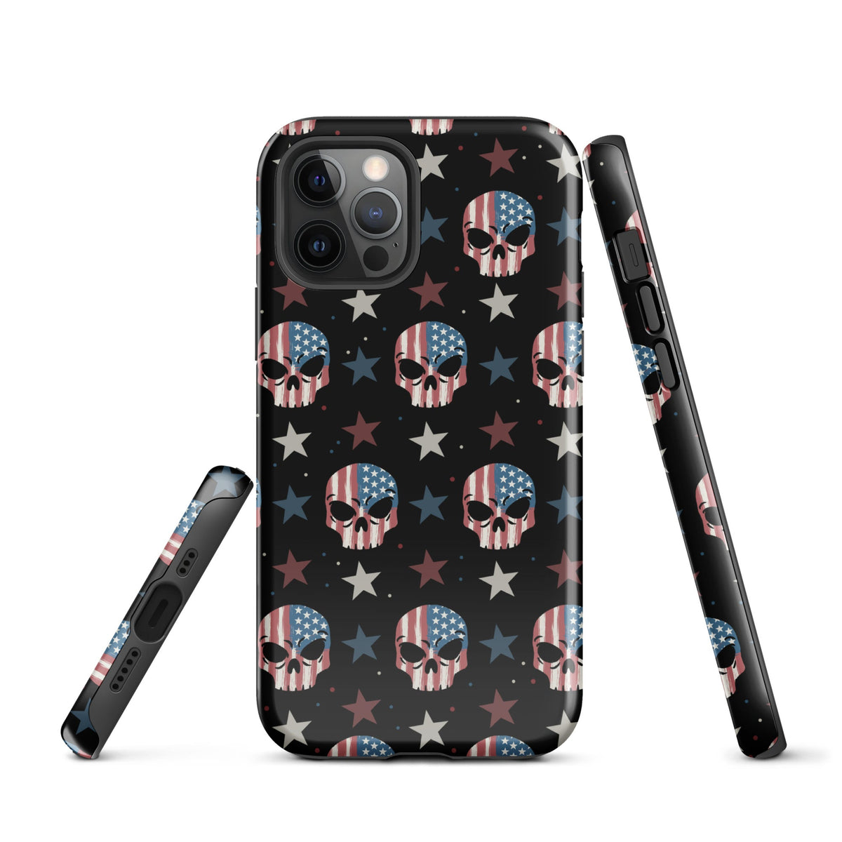 USA Skull iPhone Case