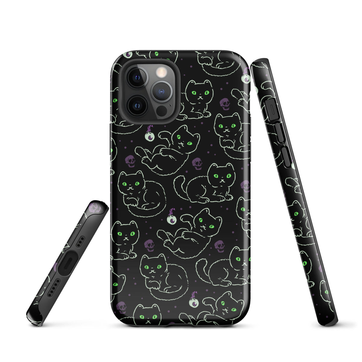 Black Cats iPhone Case