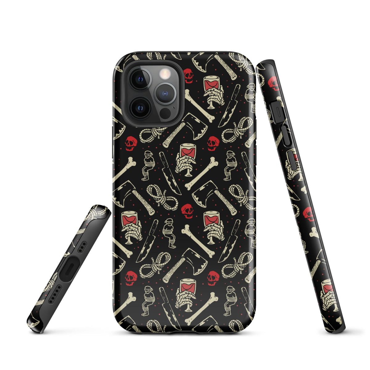 True Crime And Wine iPhone Case