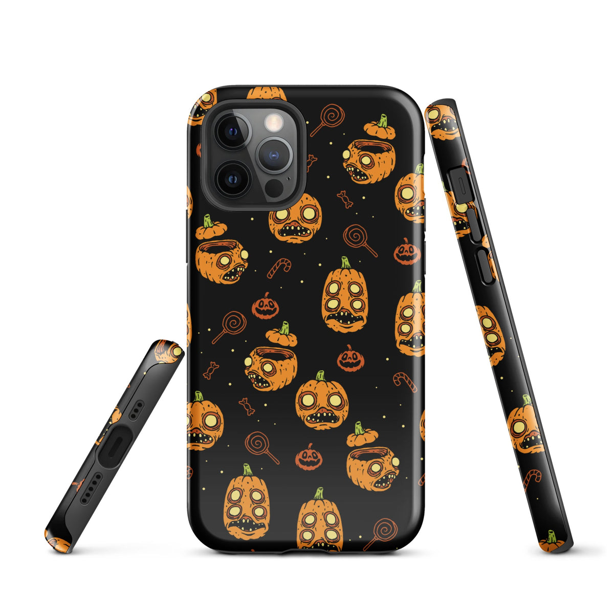 Zombie Pumpkins iPhone Case