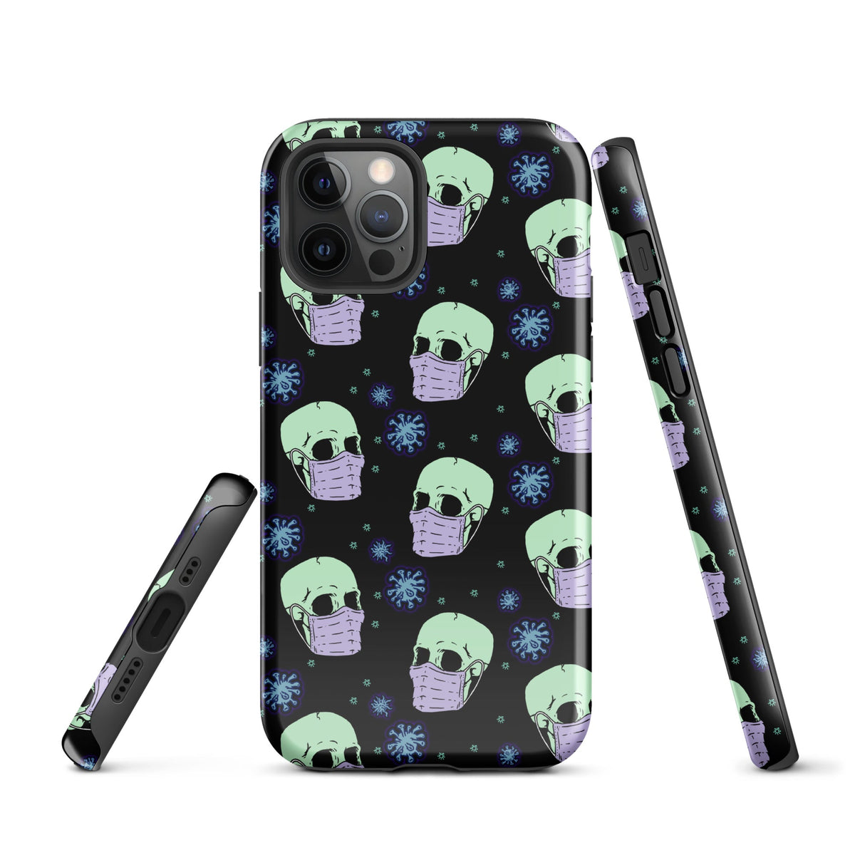 Virus Skull iPhone Case