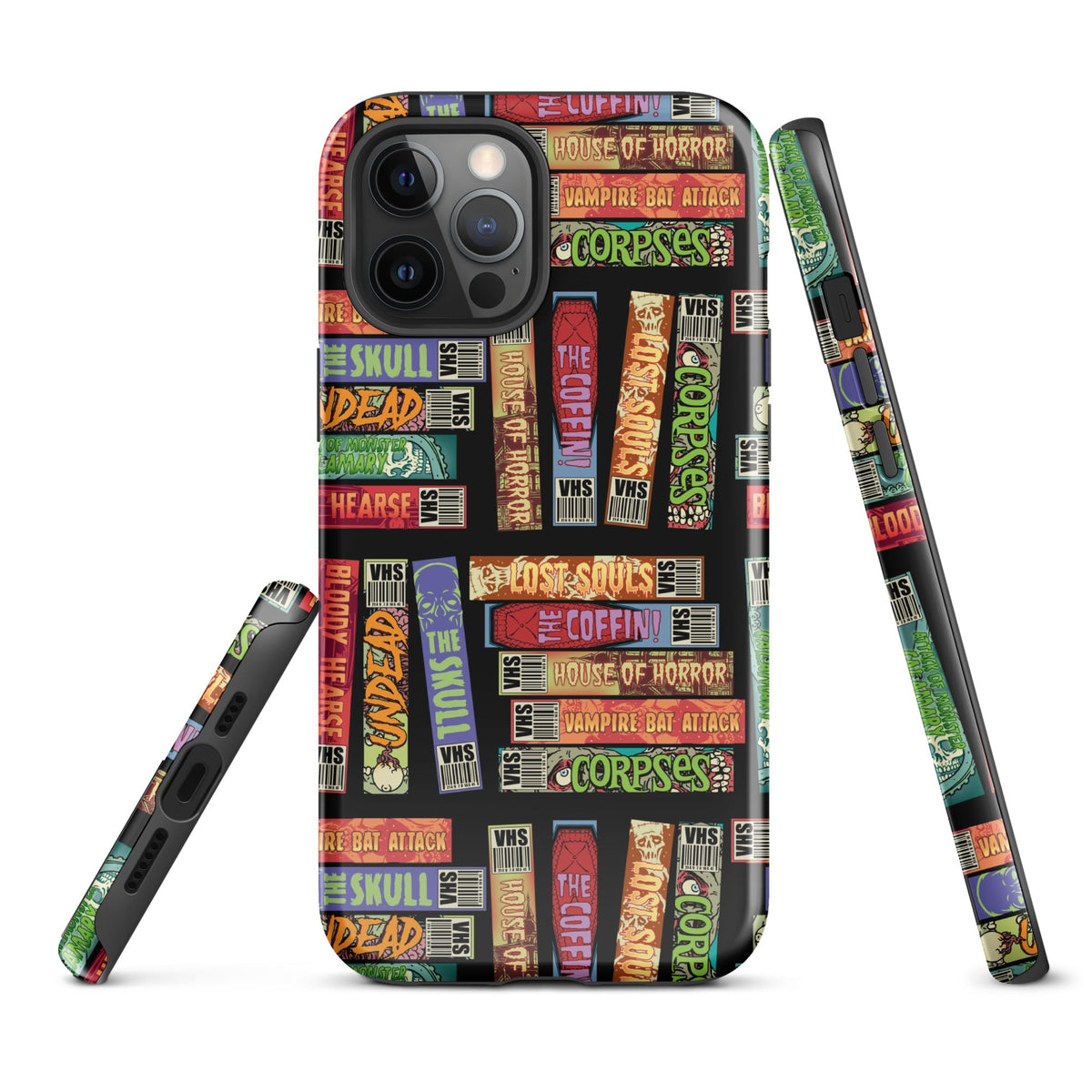 Retro Horror VHS iPhone Case
