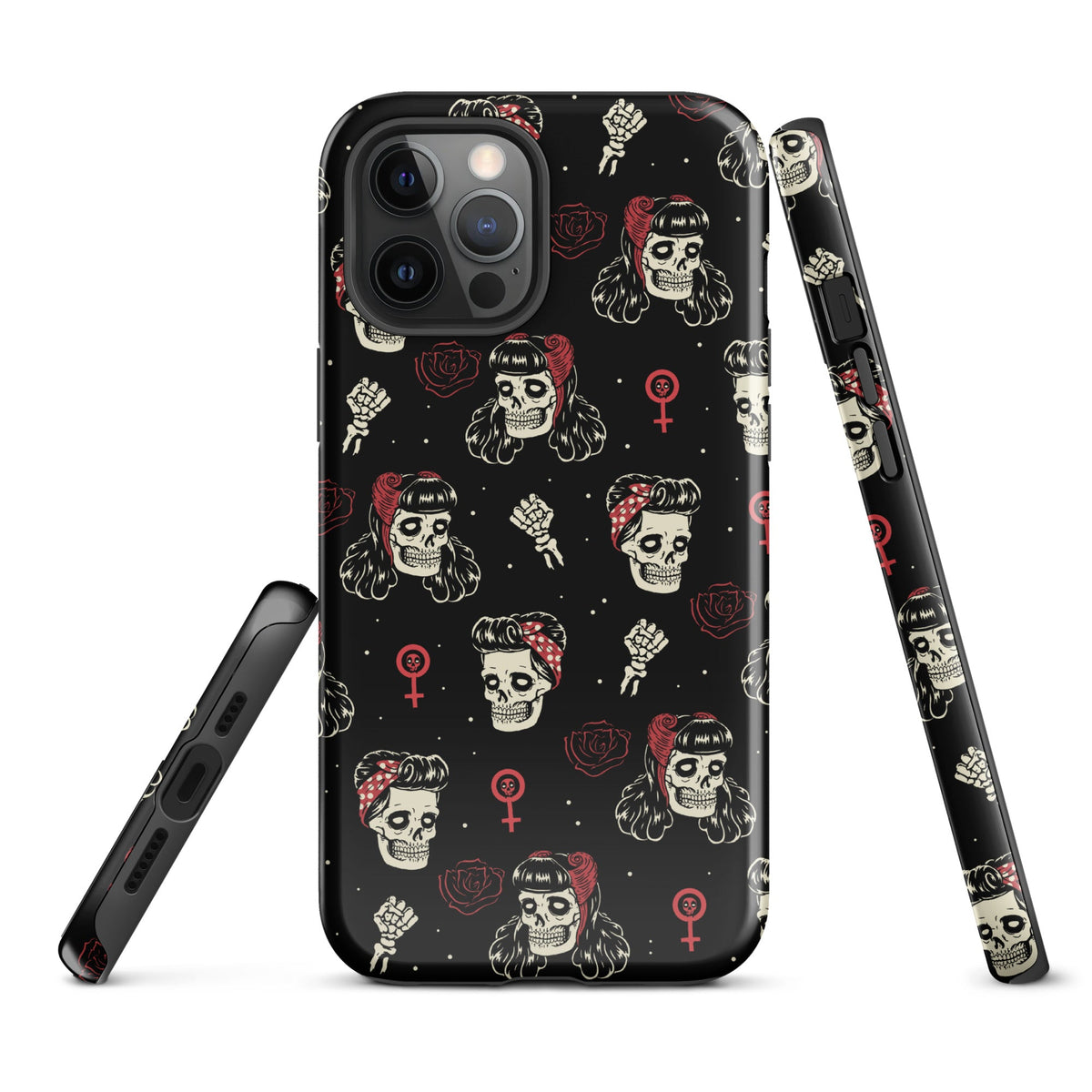 Undead Rosie Riveter iPhone Case