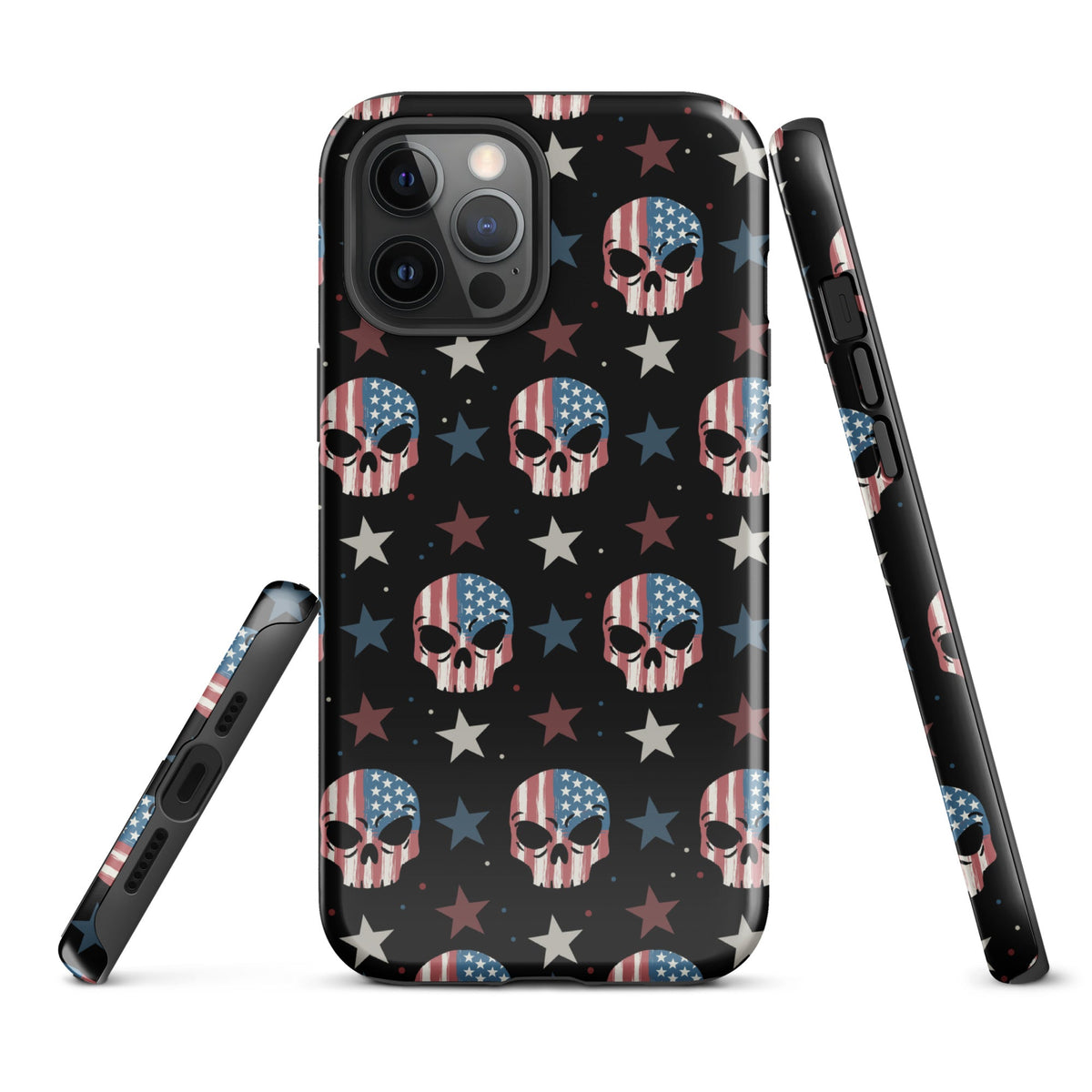 USA Skull iPhone Case