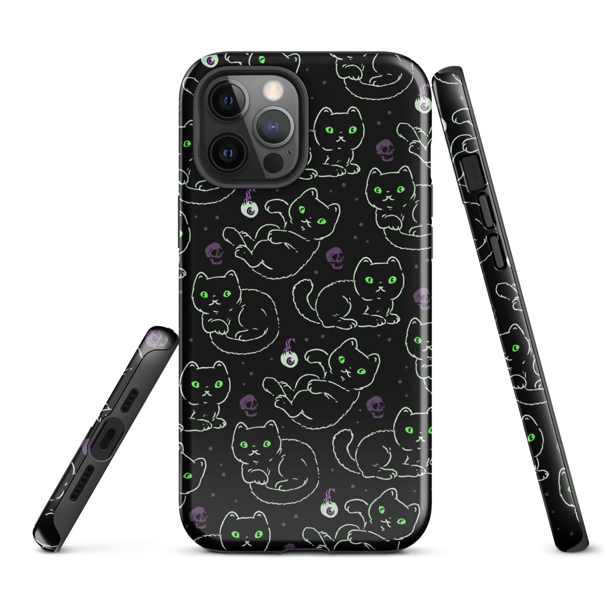 Black Cats iPhone Case