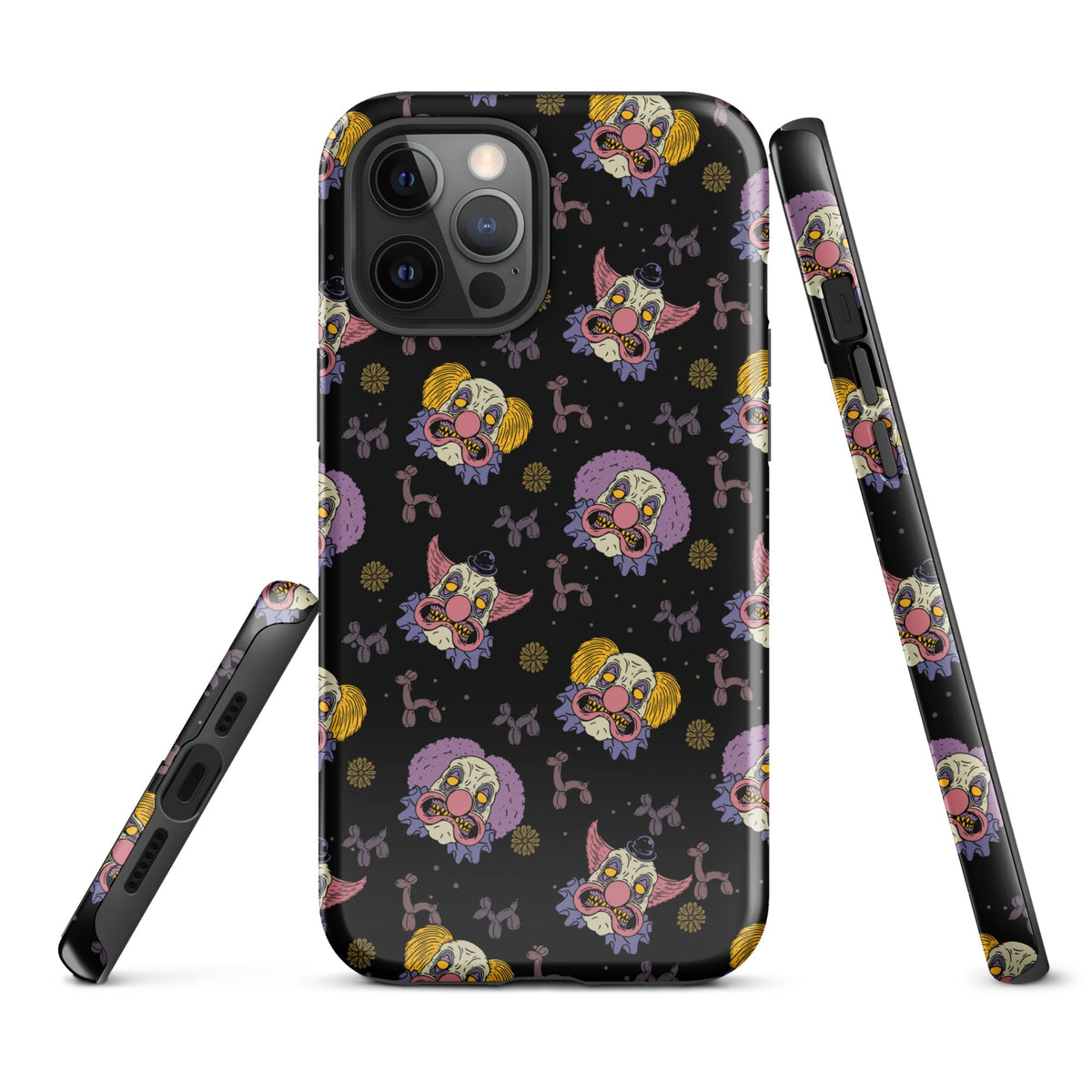 Spooky Clowns Circus iPhone Case