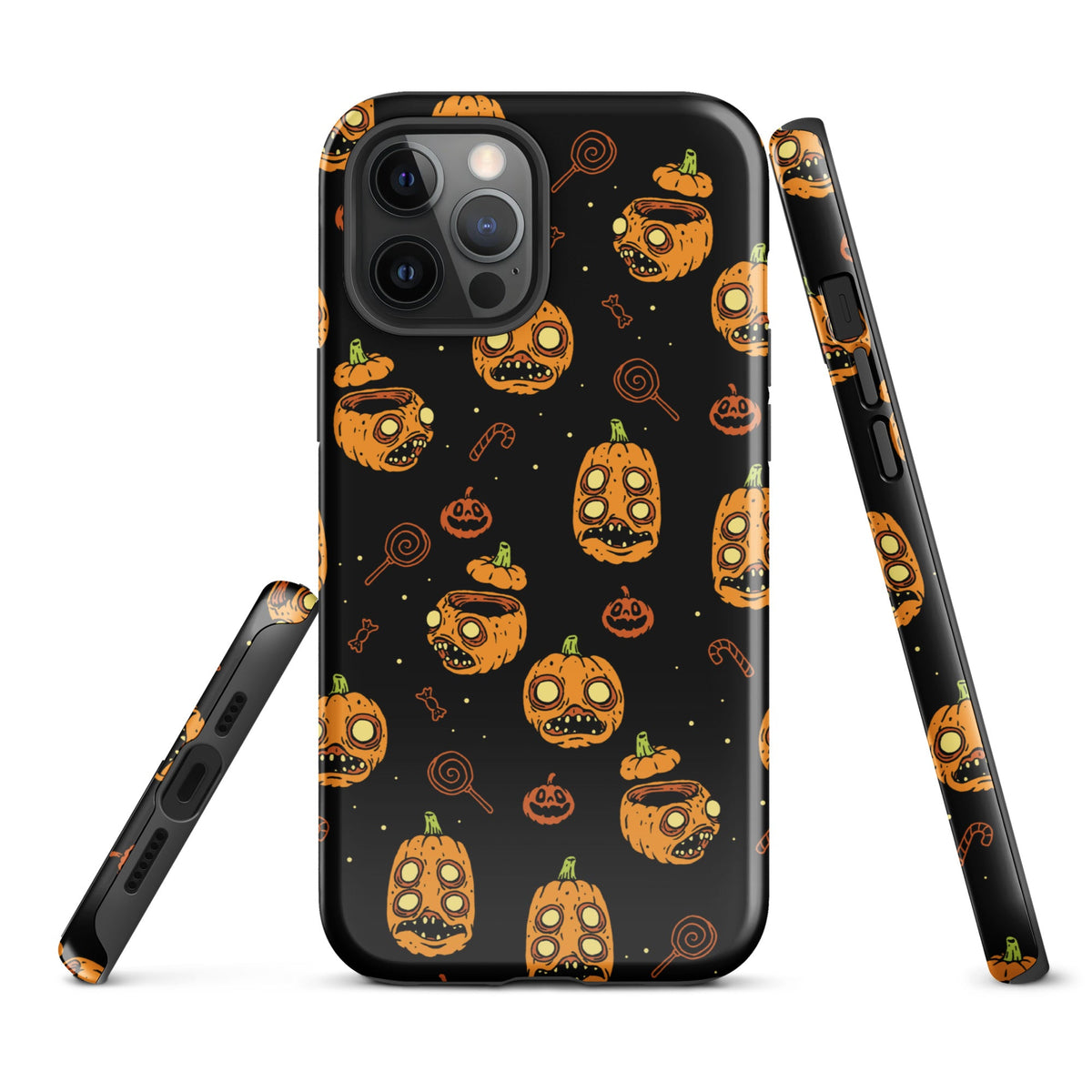 Zombie Pumpkins iPhone Case