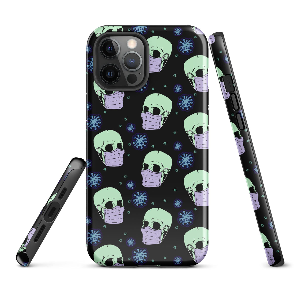 Virus Skull iPhone Case