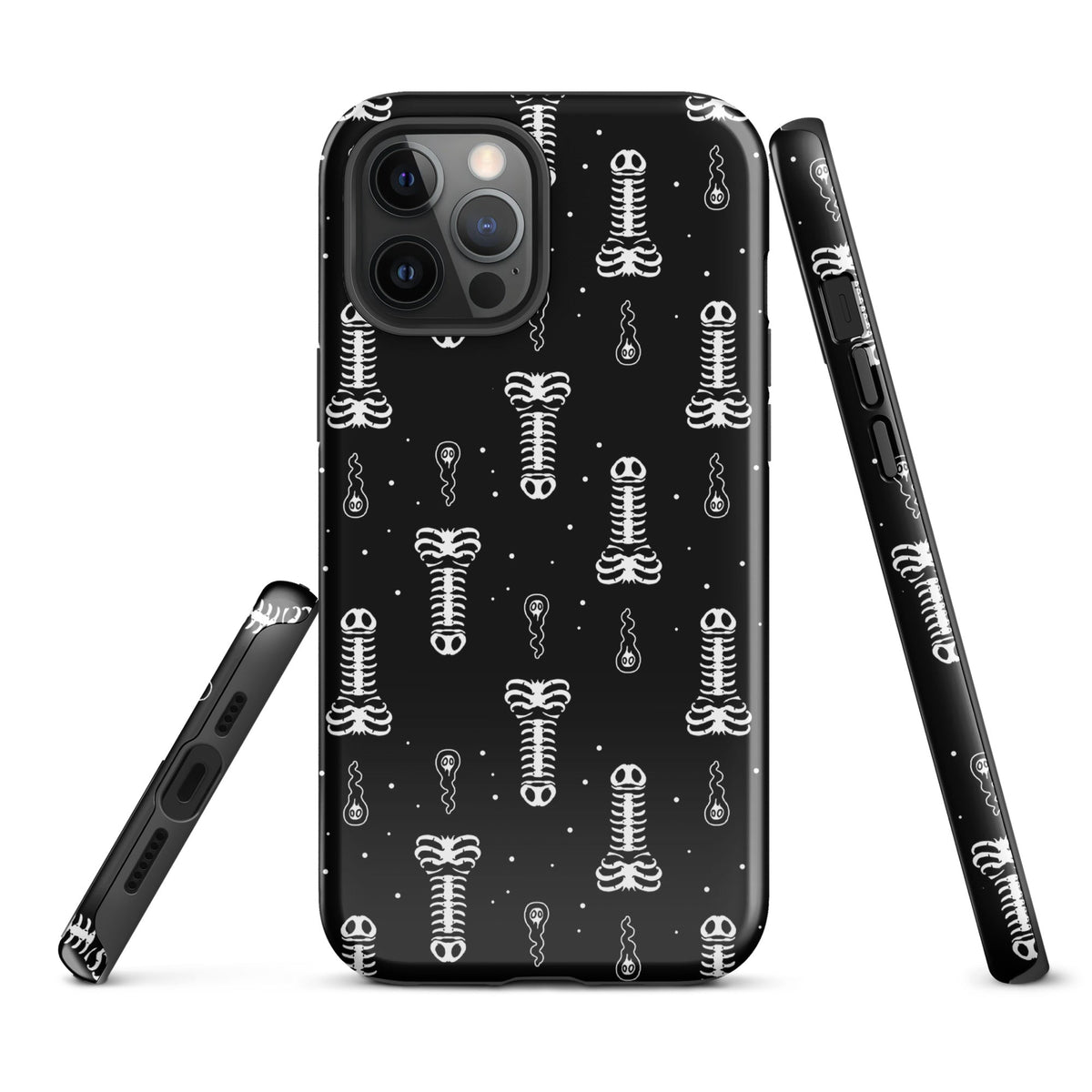 Skeleton Penis Boner iPhone Case