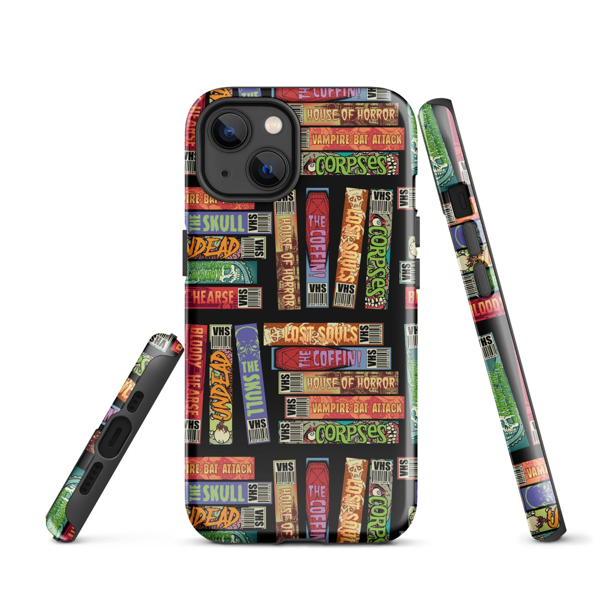 Retro Horror VHS iPhone Case