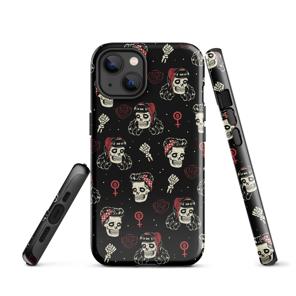 Undead Rosie Riveter iPhone Case