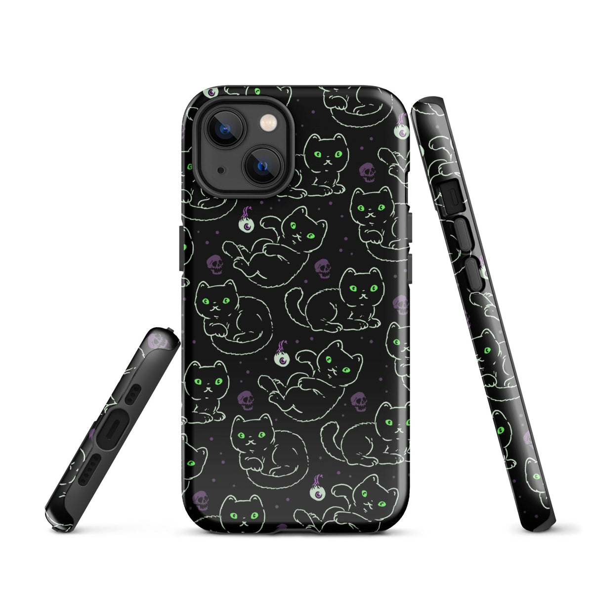 Black Cats iPhone Case