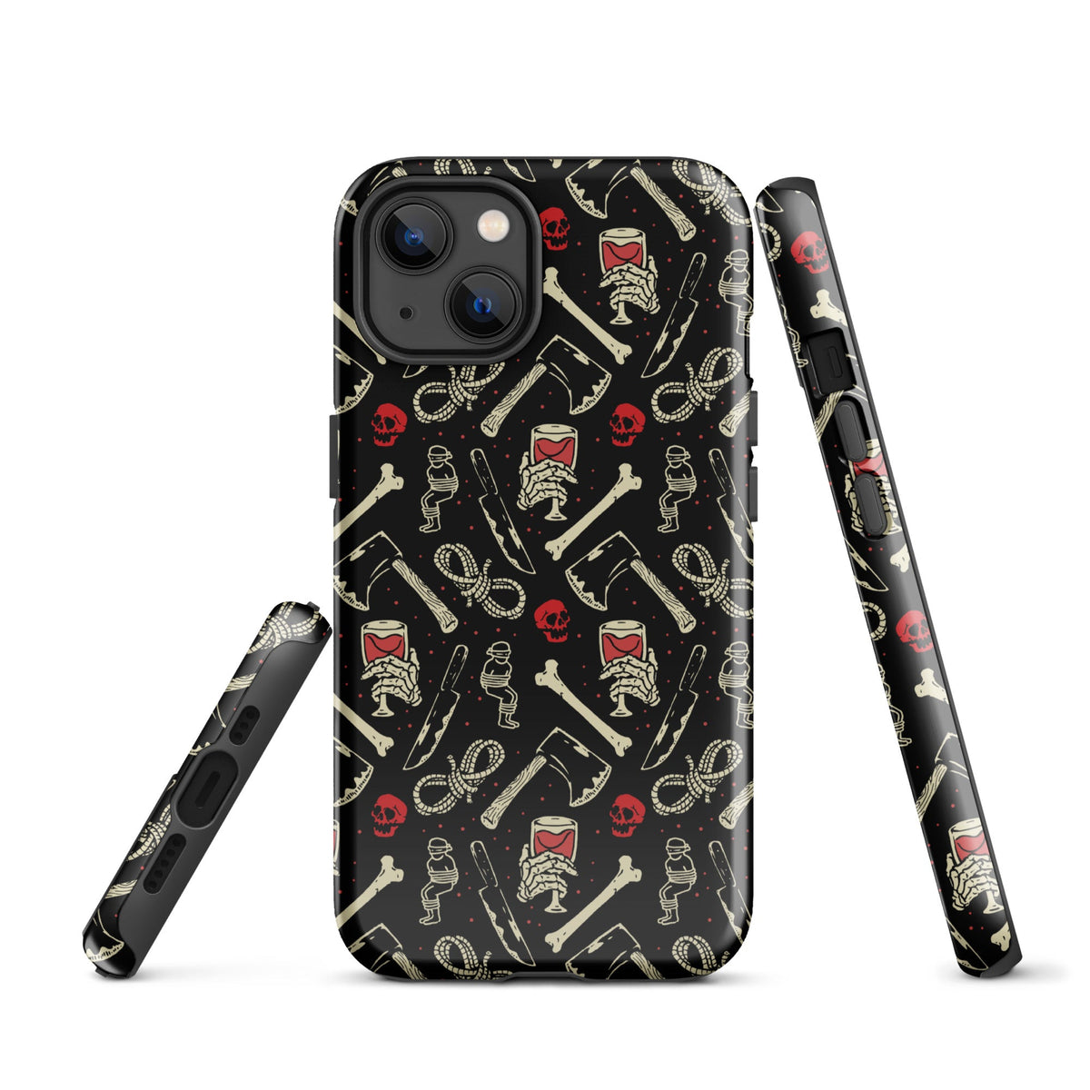 True Crime And Wine iPhone Case
