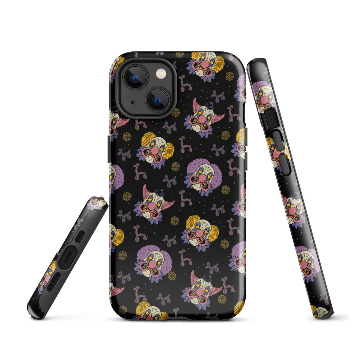 Spooky Clowns Circus iPhone Case