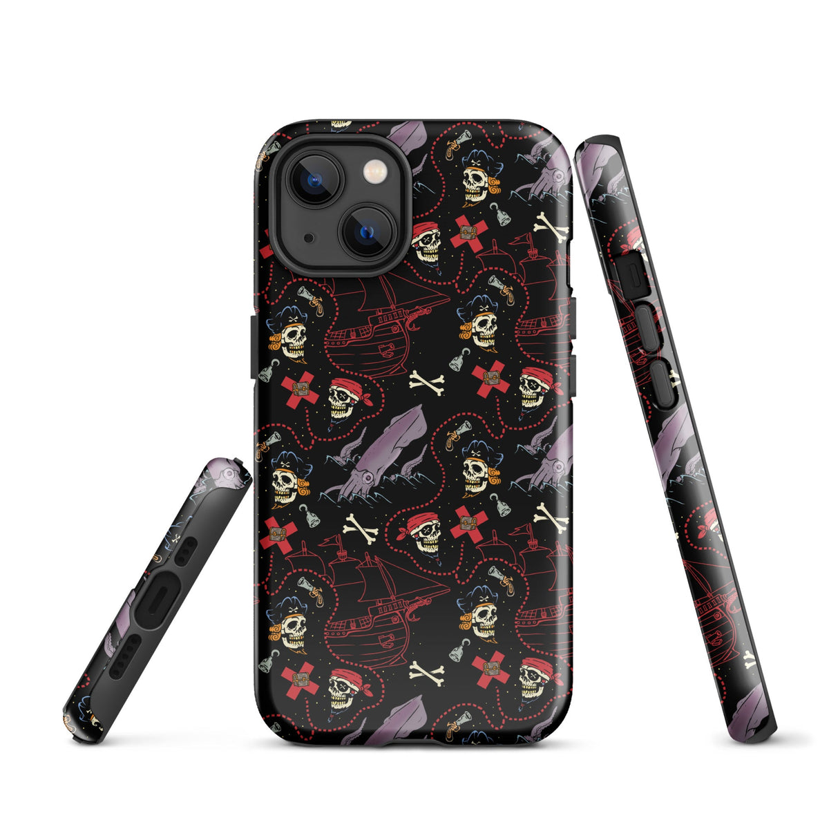 Pirate Skulls iPhone Case