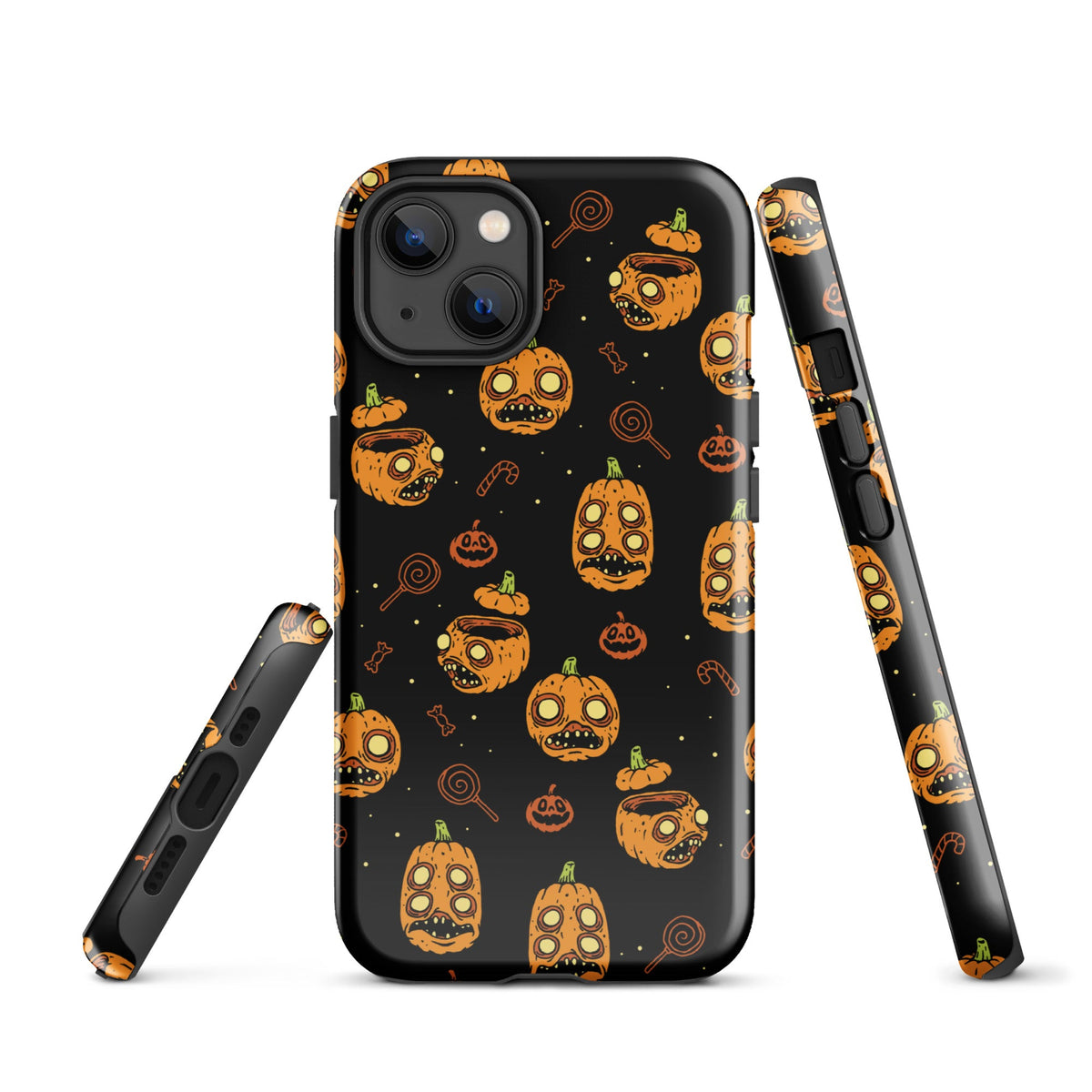 Zombie Pumpkins iPhone Case