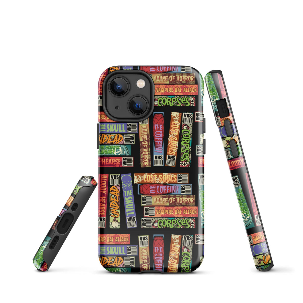 Retro Horror VHS iPhone Case