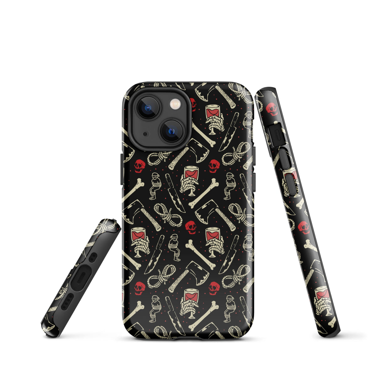 True Crime And Wine iPhone Case