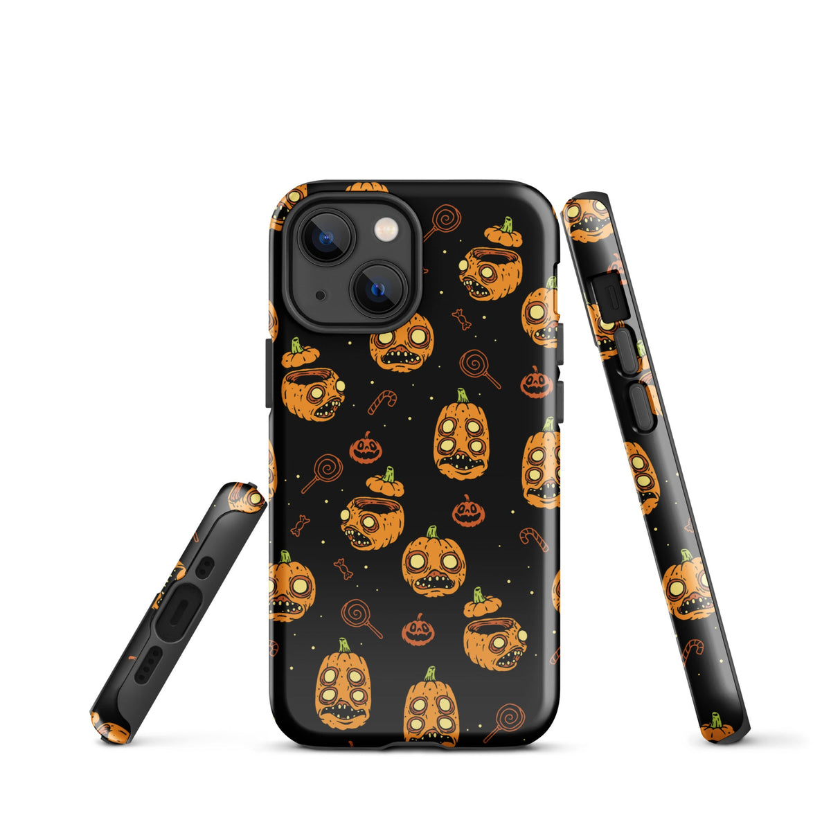 Zombie Pumpkins iPhone Case