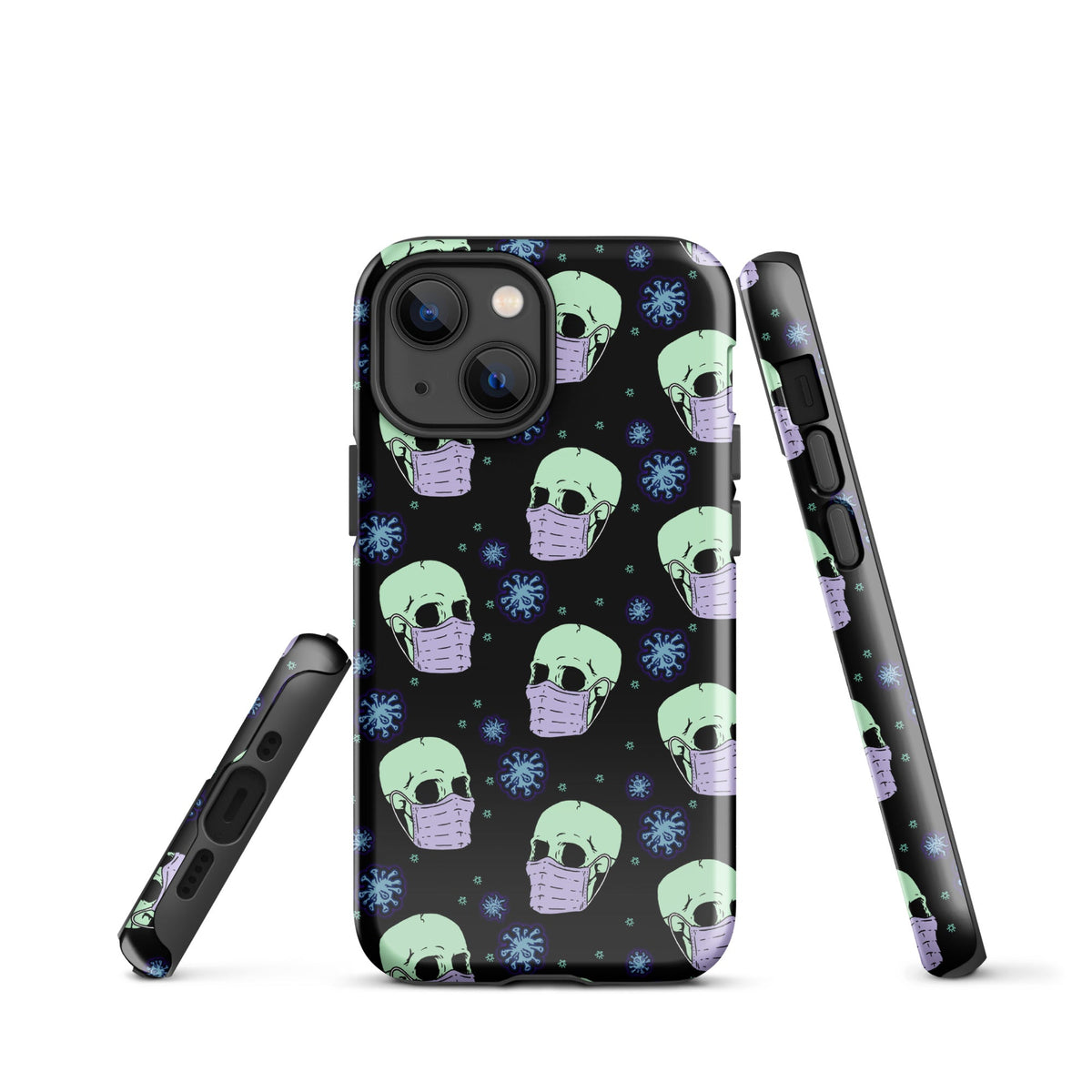 Virus Skull iPhone Case