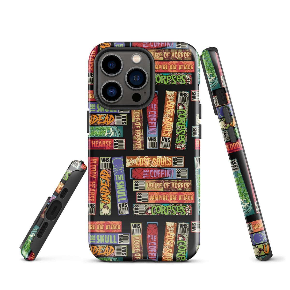 Retro Horror VHS iPhone Case