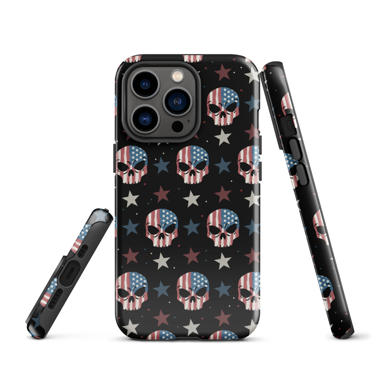 USA Skull iPhone Case