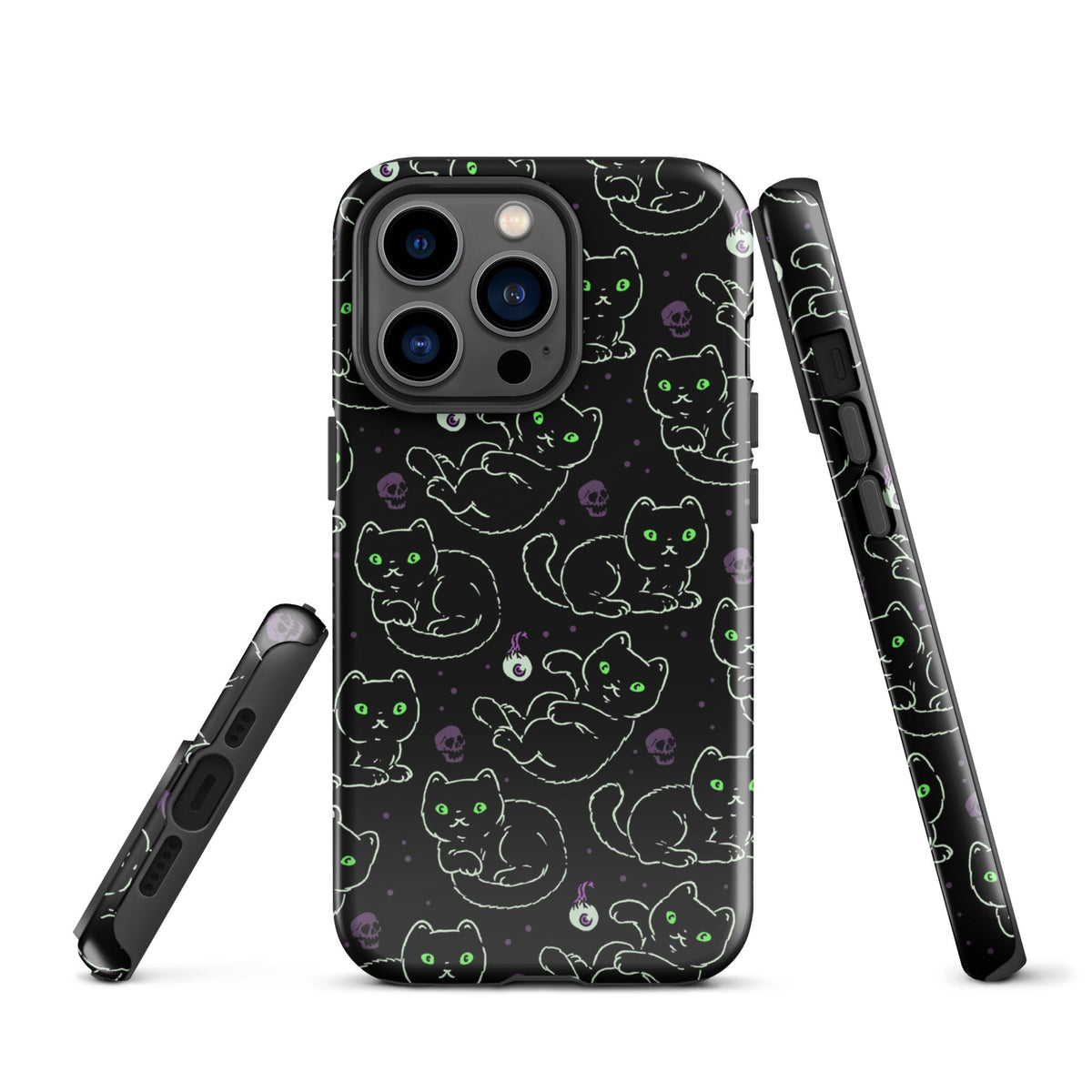 Black Cats iPhone Case