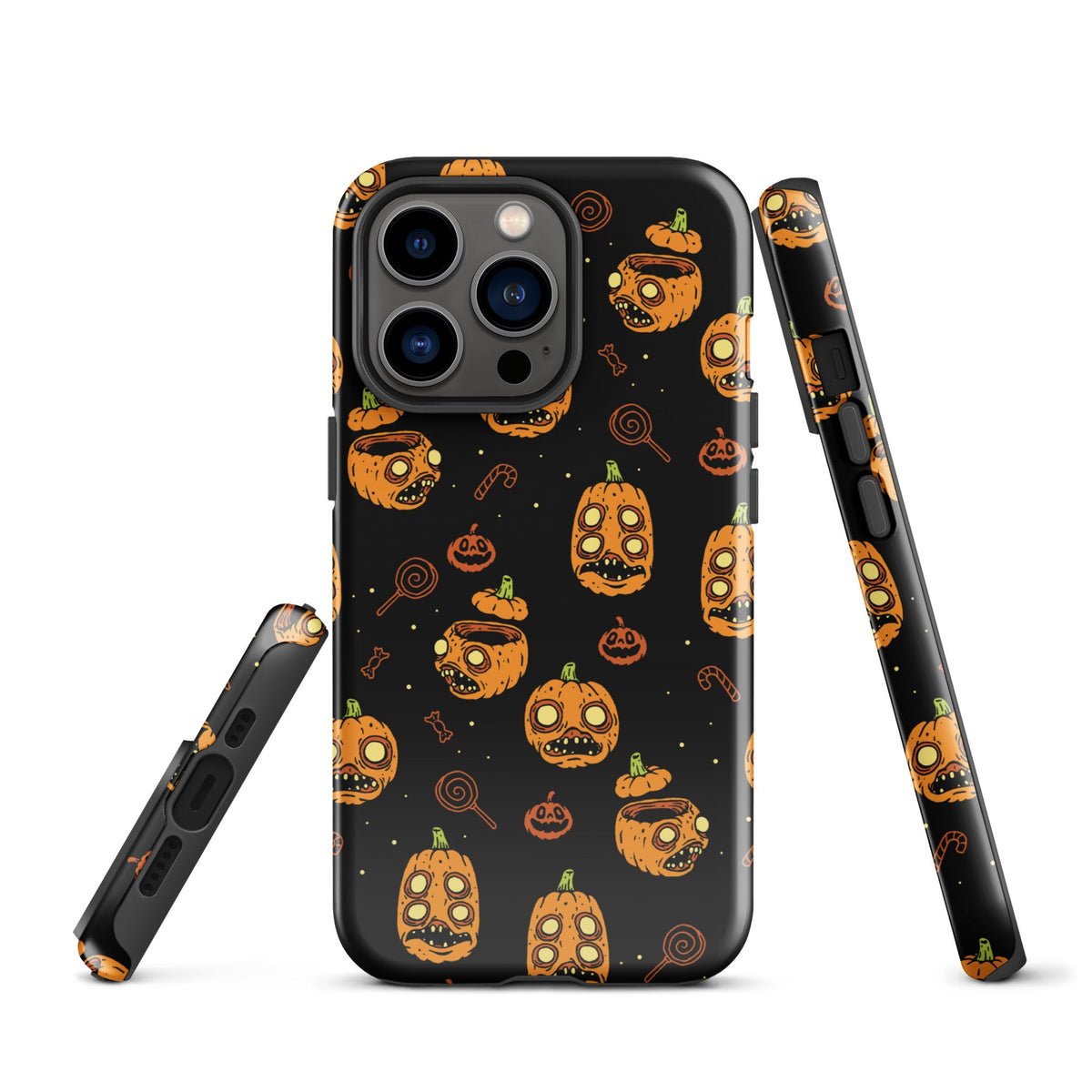 Zombie Pumpkins iPhone Case