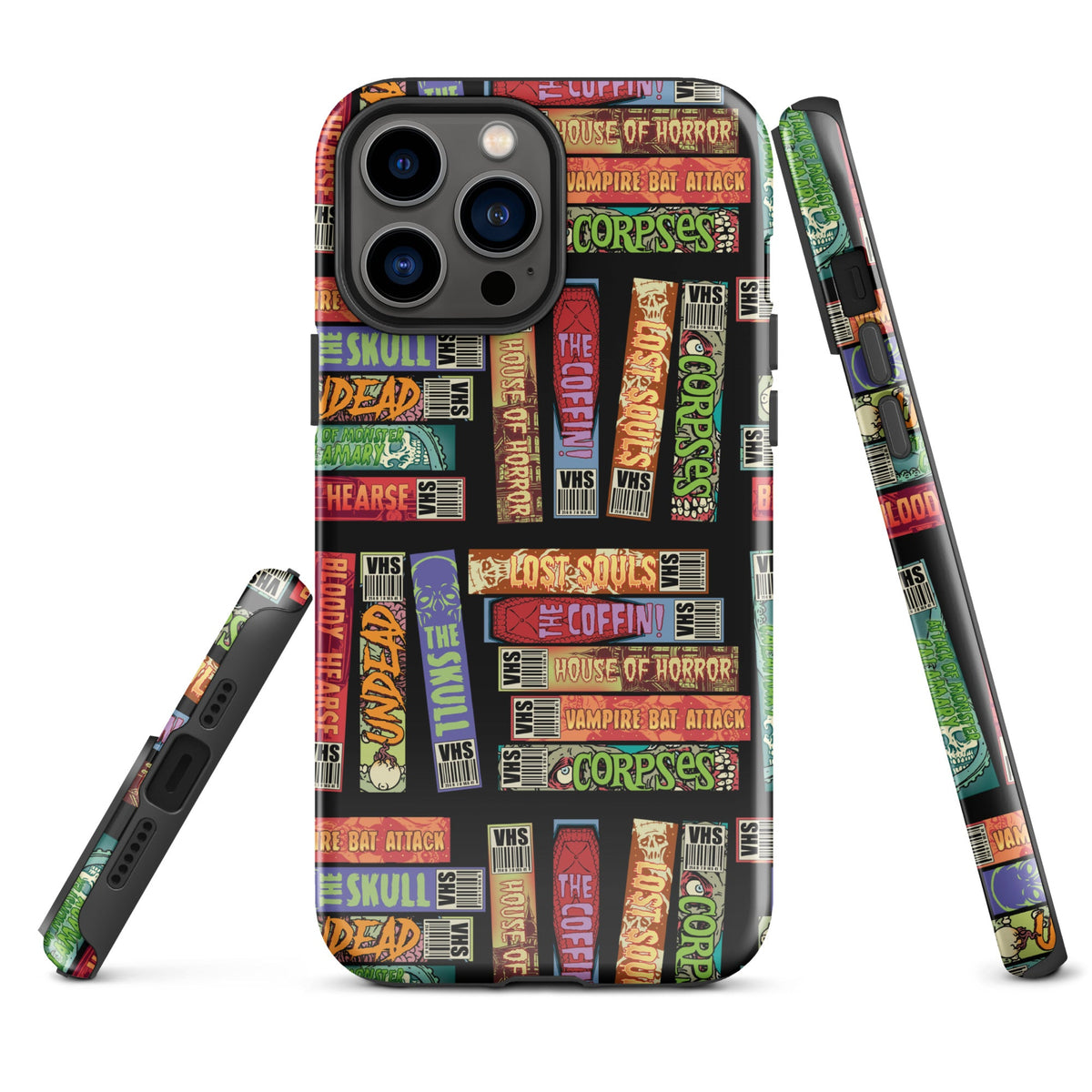 Retro Horror VHS iPhone Case