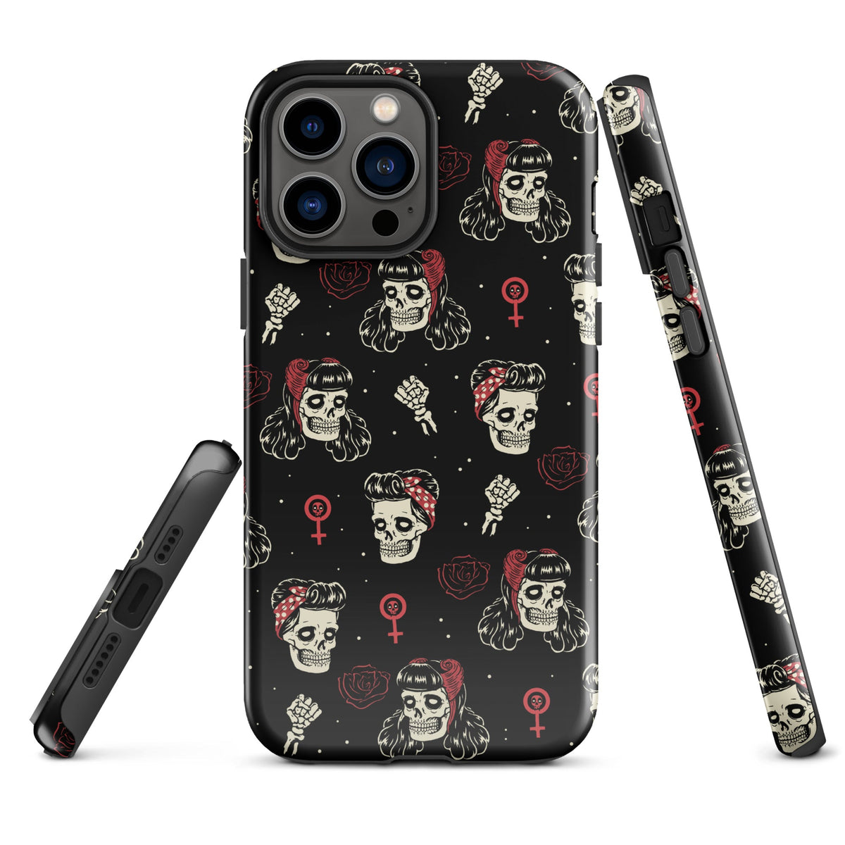 Undead Rosie Riveter iPhone Case