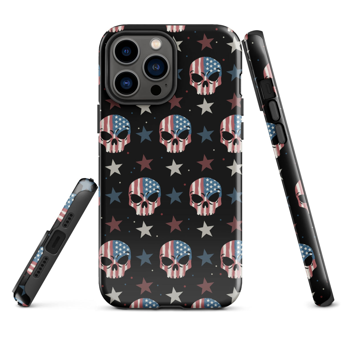 USA Skull iPhone Case