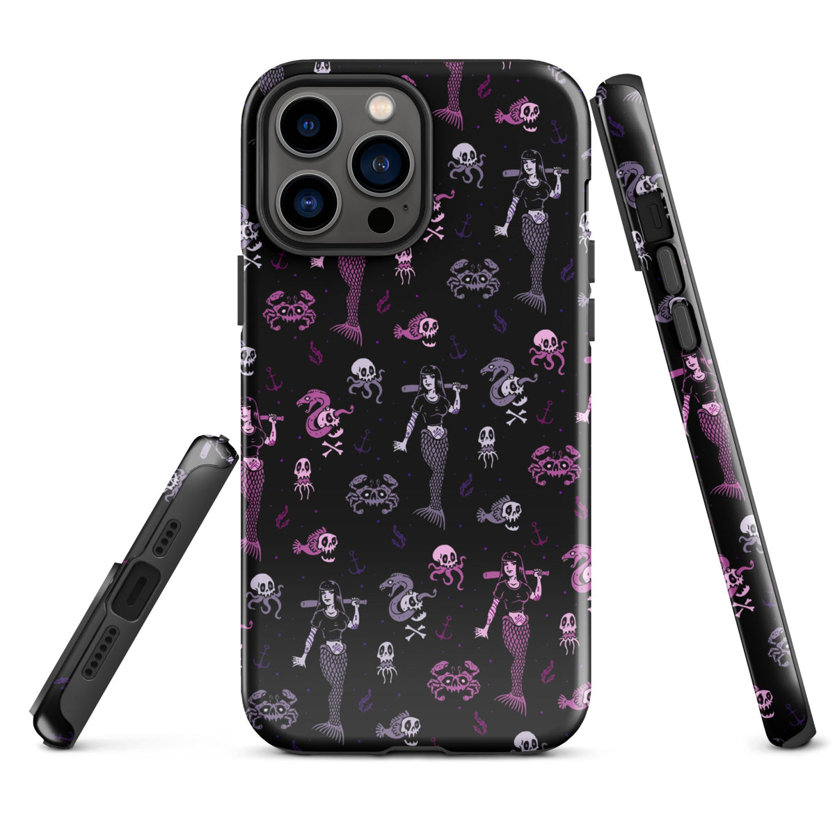 Metal Mermaid iPhone Case