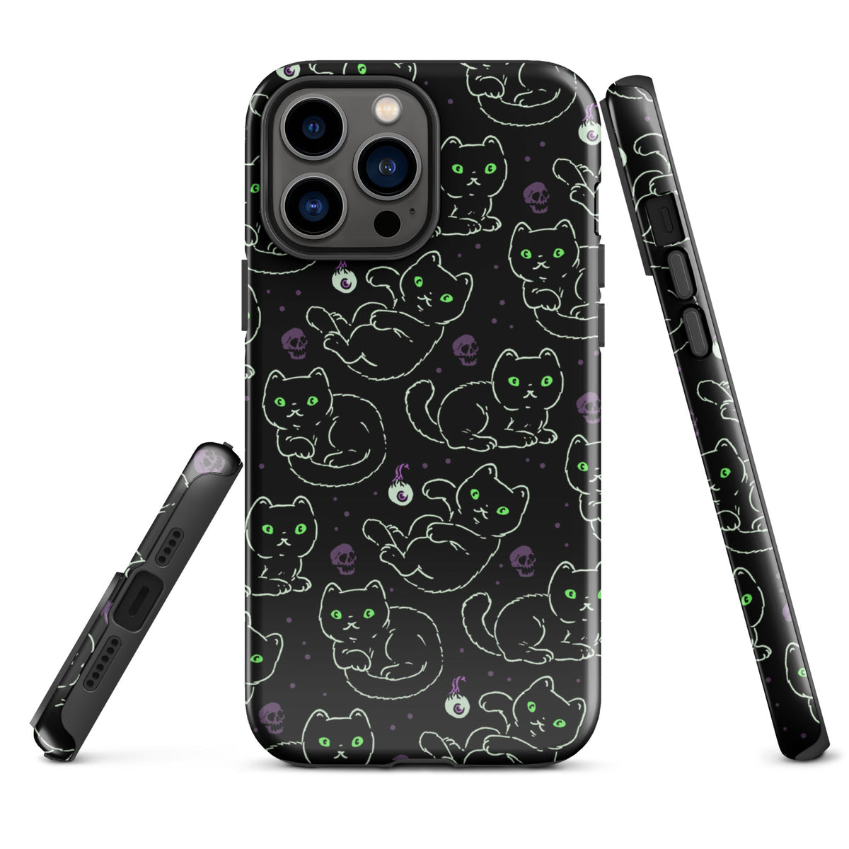 Black Cats iPhone Case