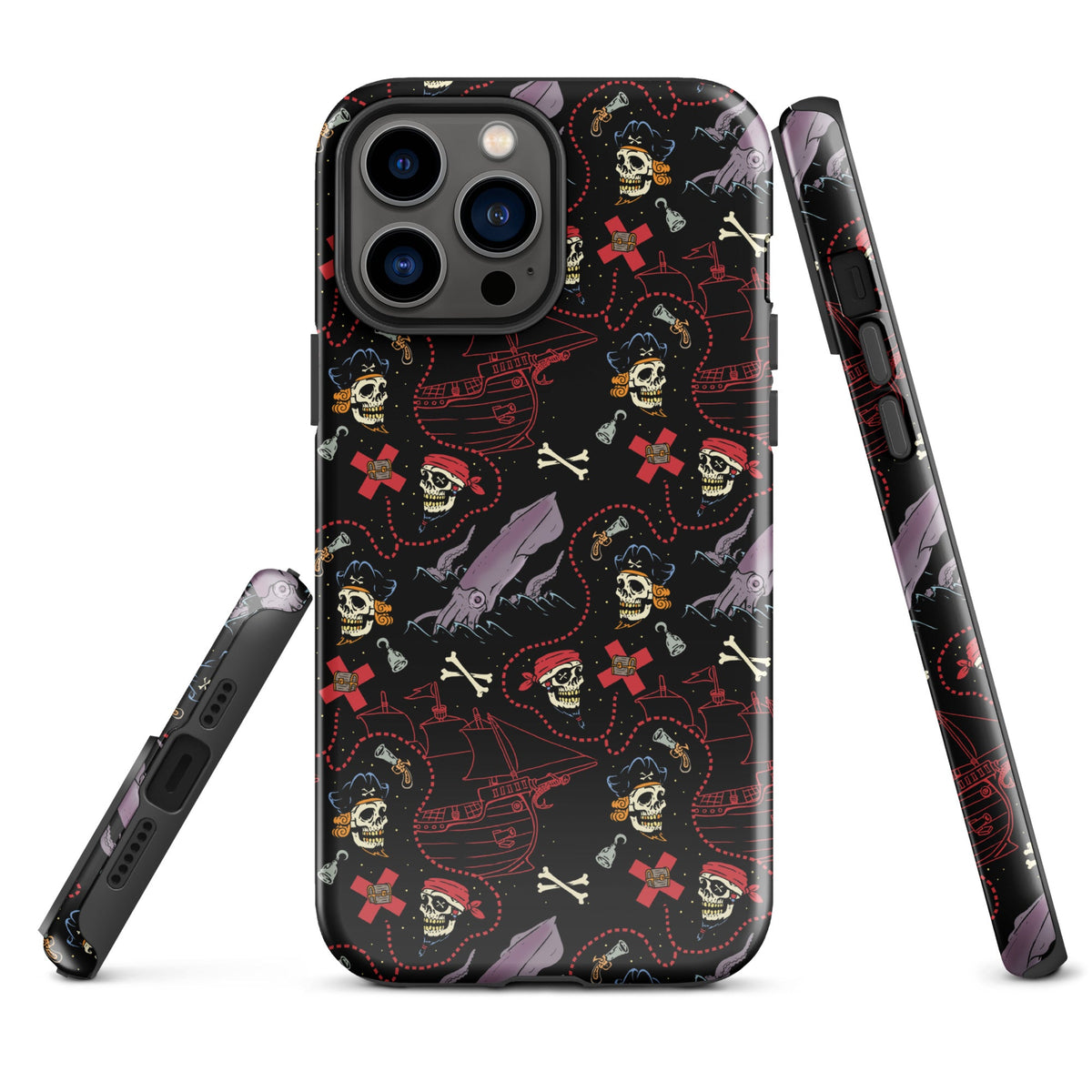Pirate Skulls iPhone Case