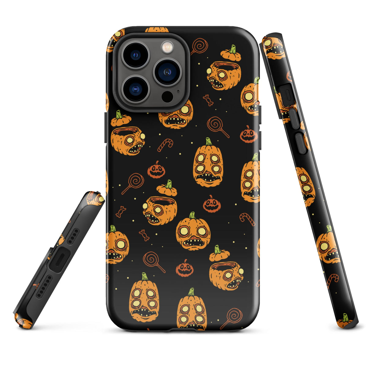 Zombie Pumpkins iPhone Case