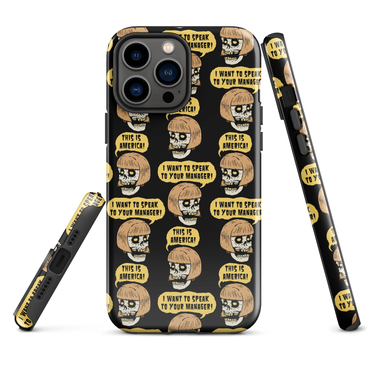 Karen Skull iPhone Case