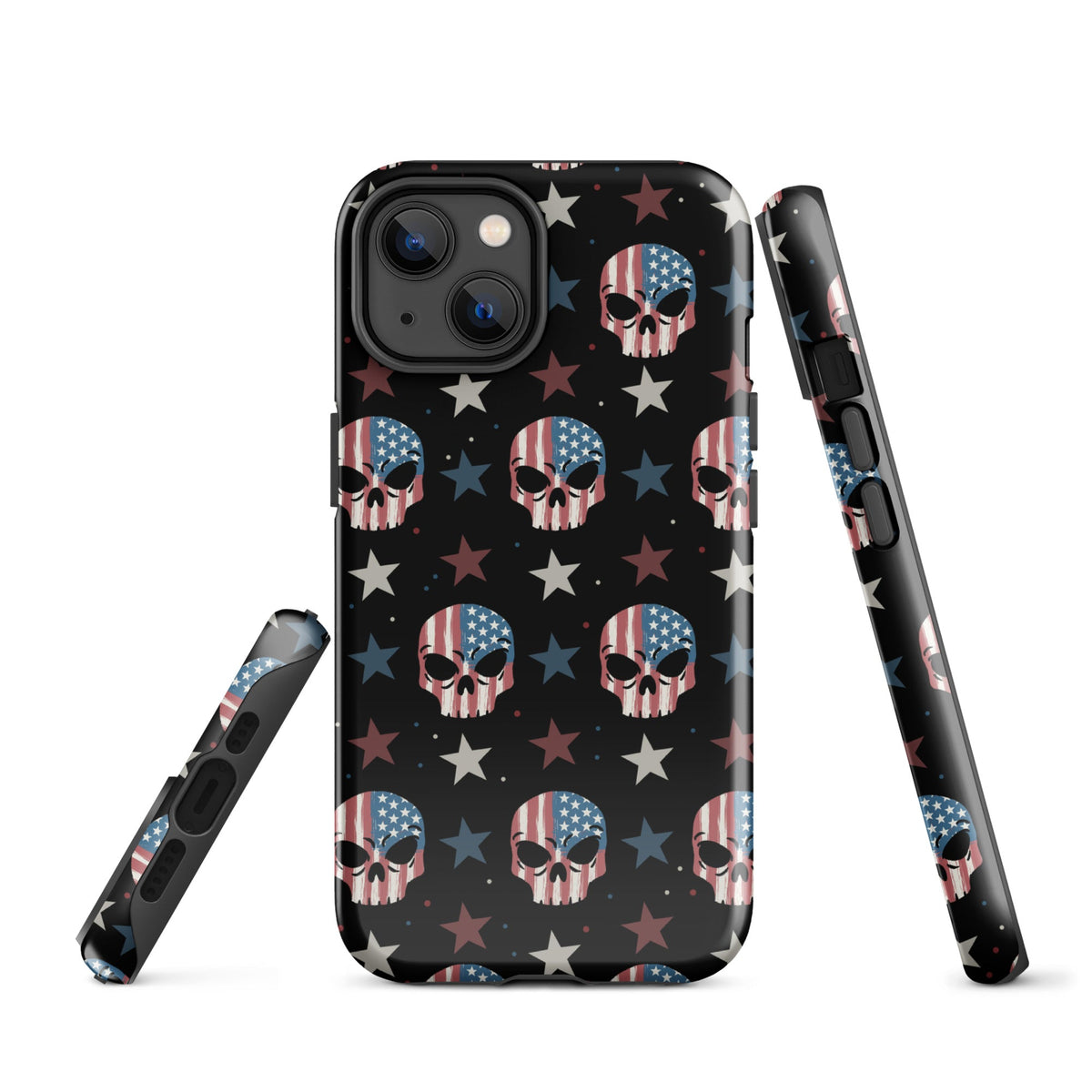 USA Skull iPhone Case