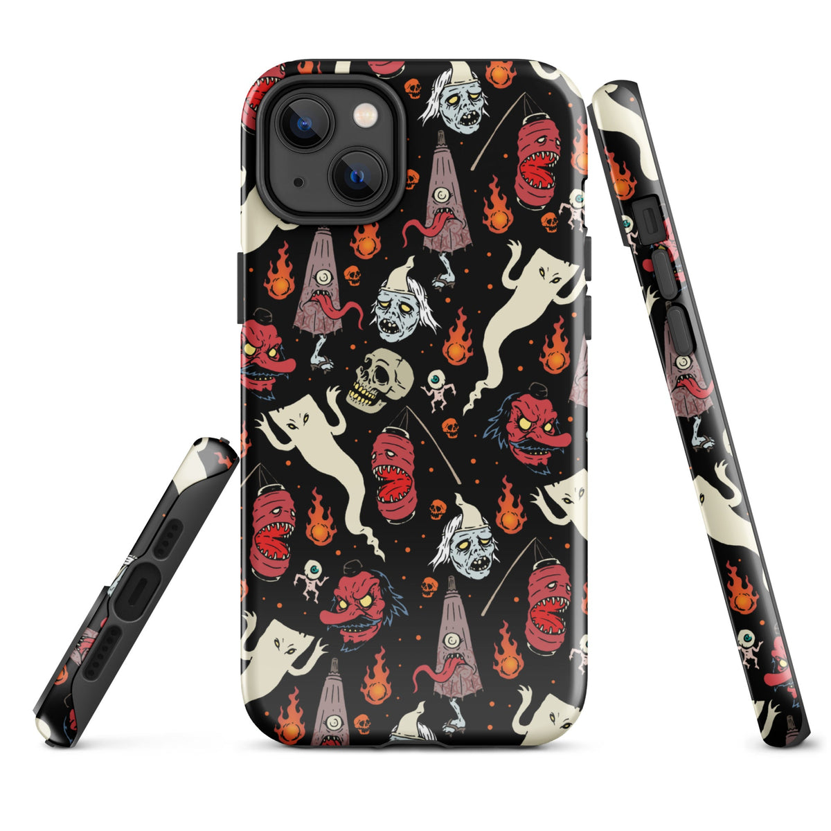 Japanese Demons iPhone Case