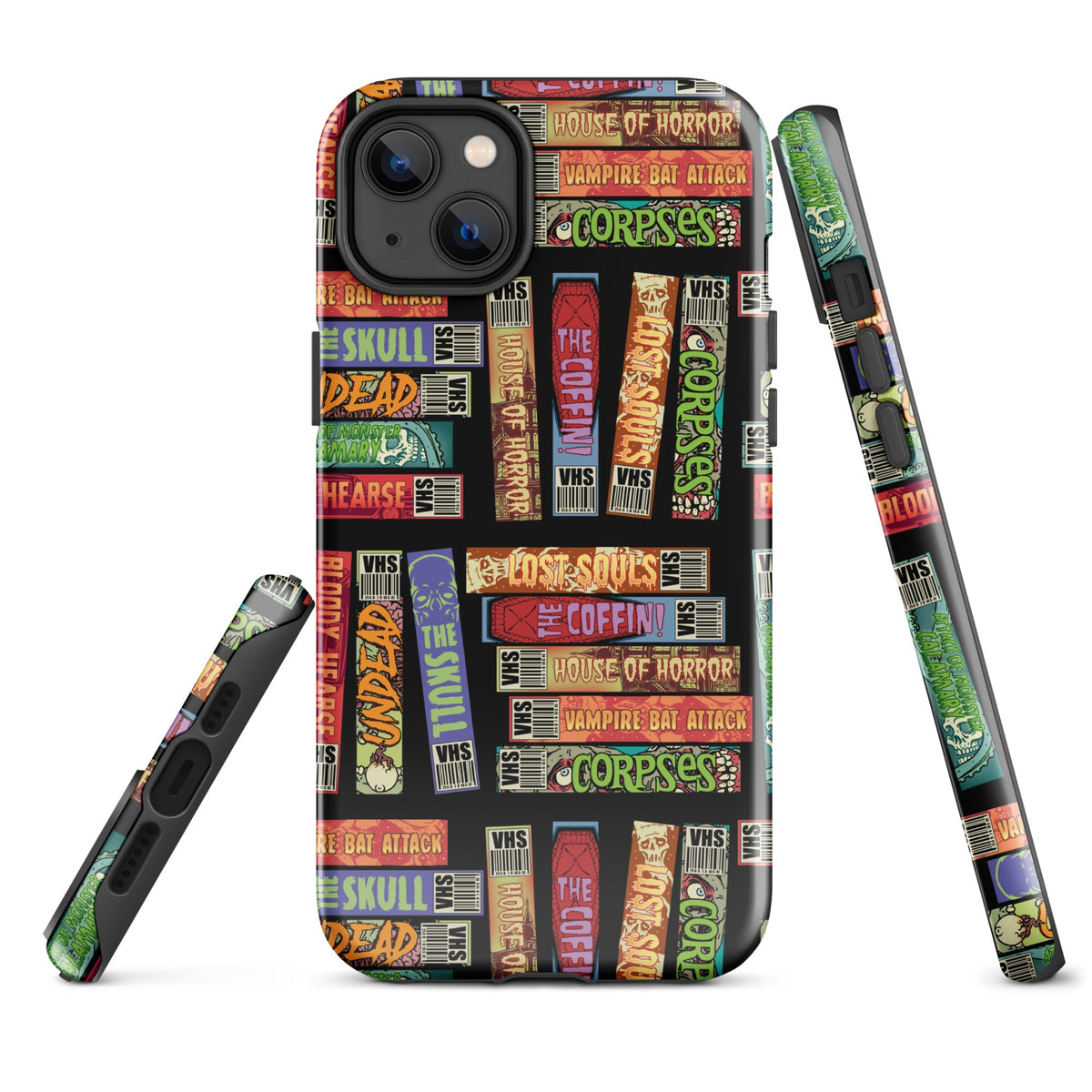 Retro Horror VHS iPhone Case