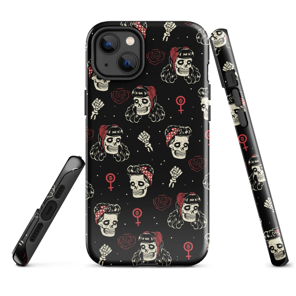 Undead Rosie Riveter iPhone Case