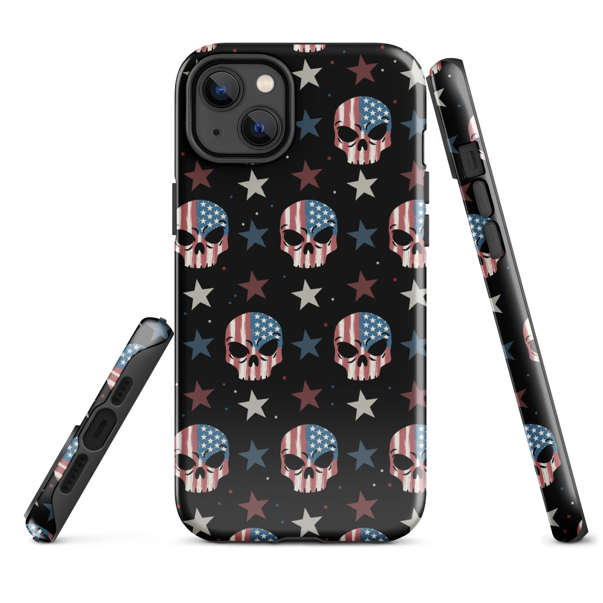 USA Skull iPhone Case