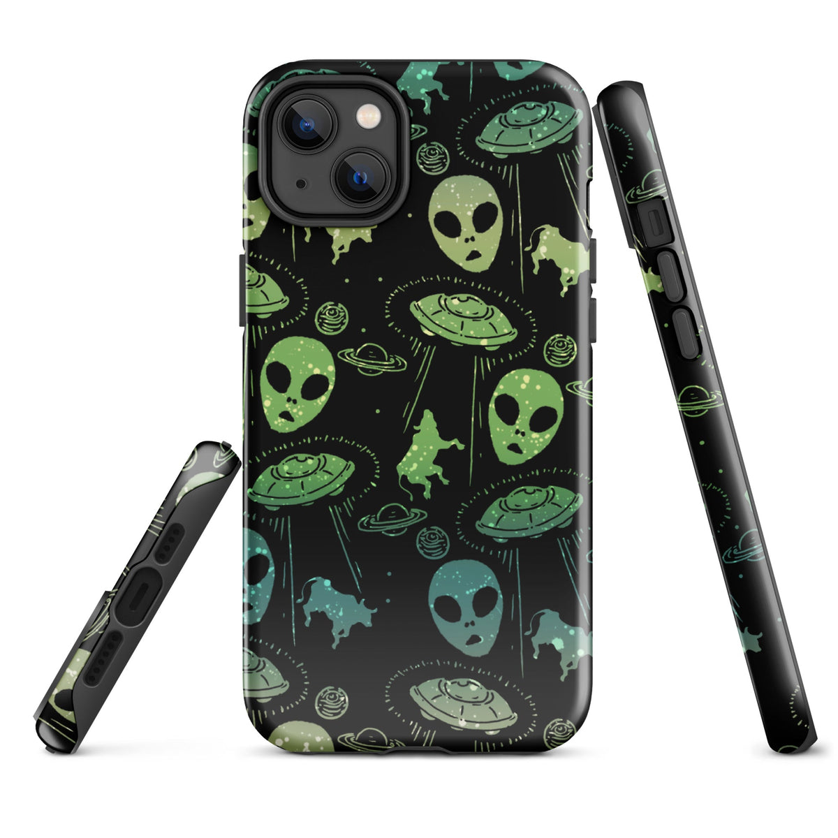 Aliens And UFOs iPhone Case