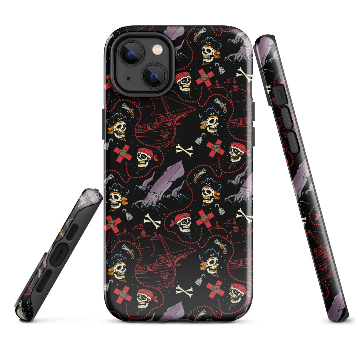 Pirate Skulls iPhone Case