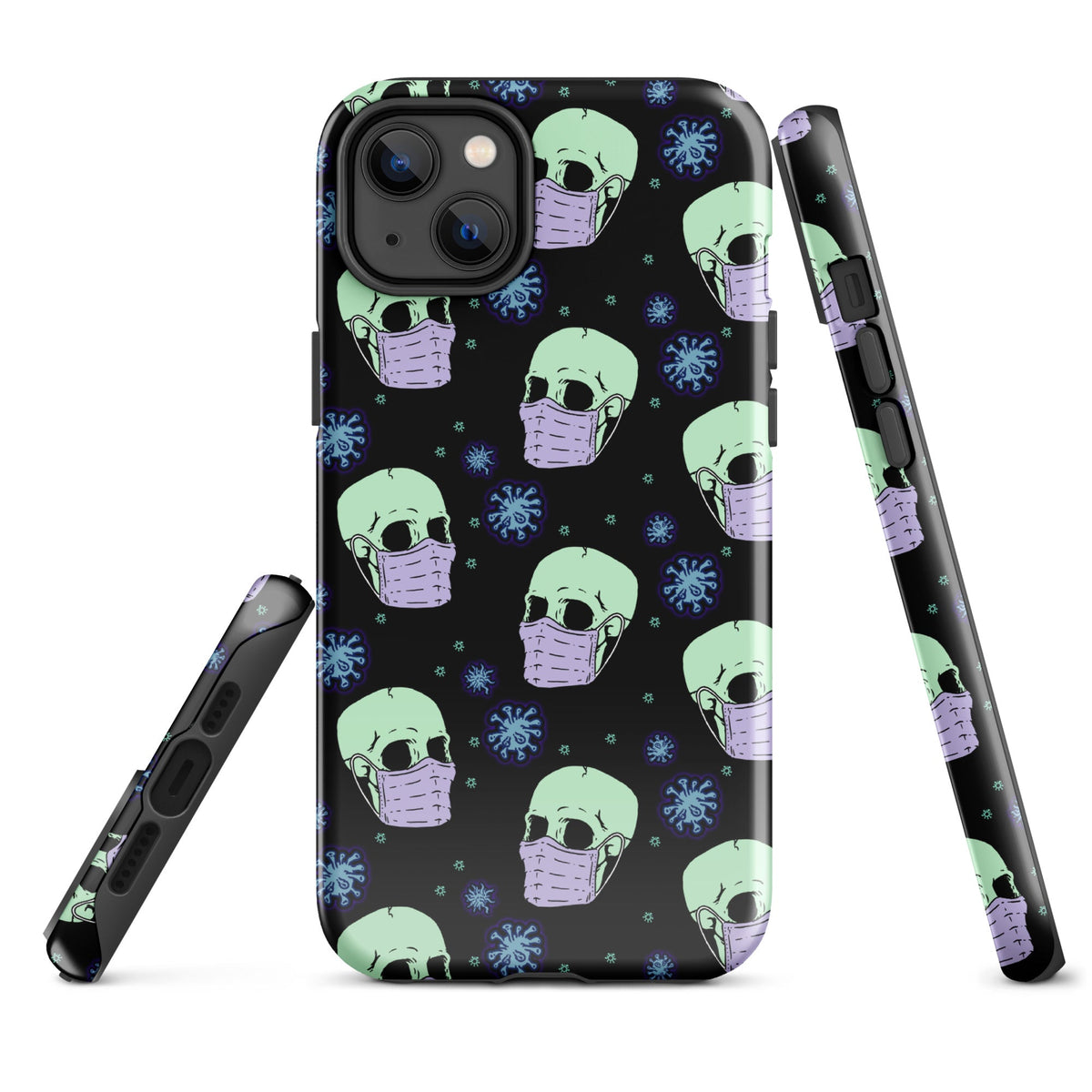 Virus Skull iPhone Case
