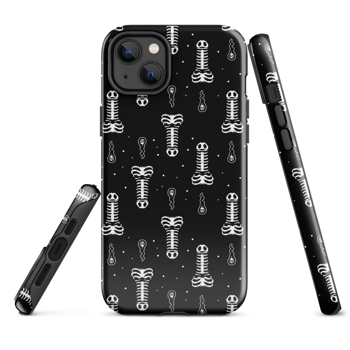 Skeleton Penis Boner iPhone Case