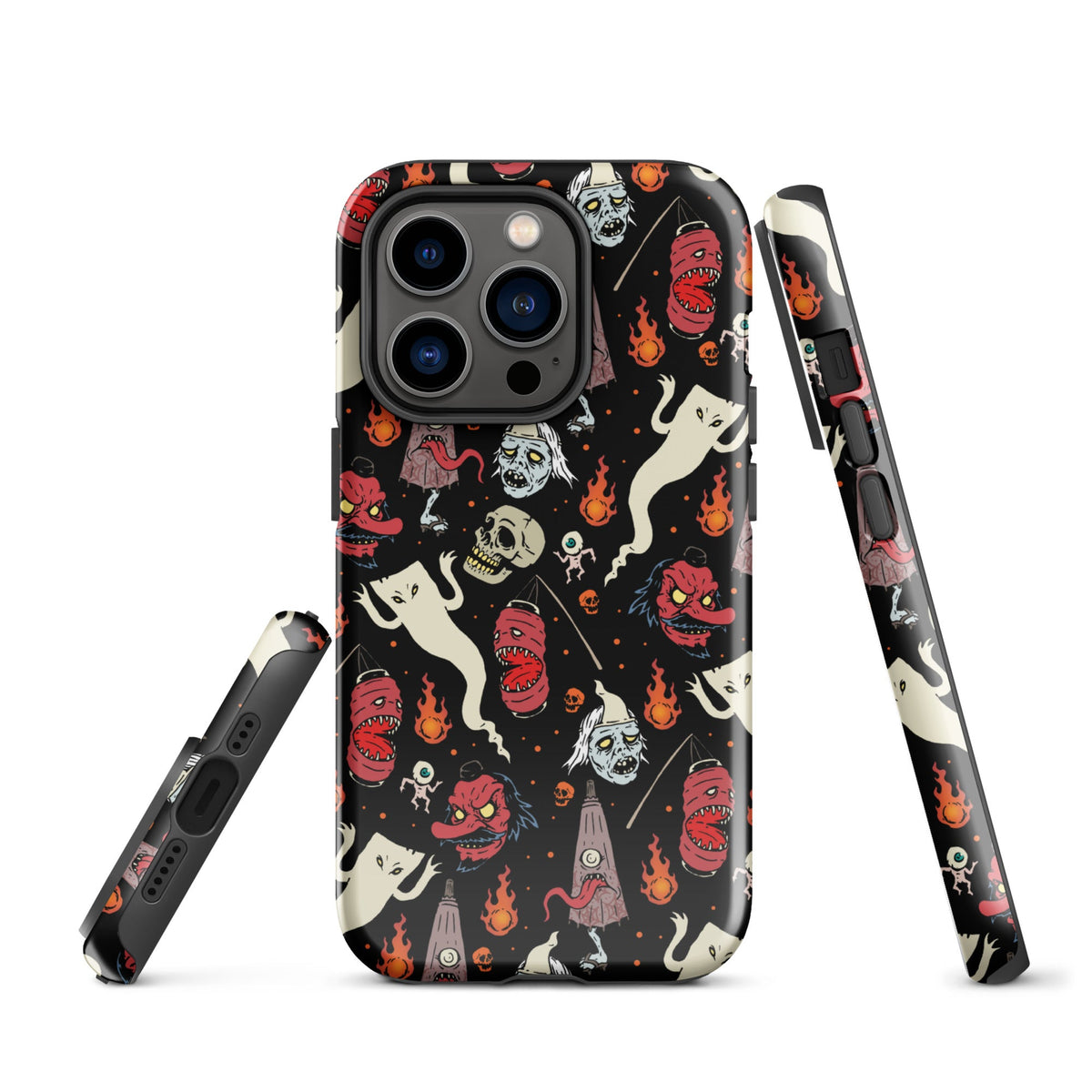 Japanese Demons iPhone Case
