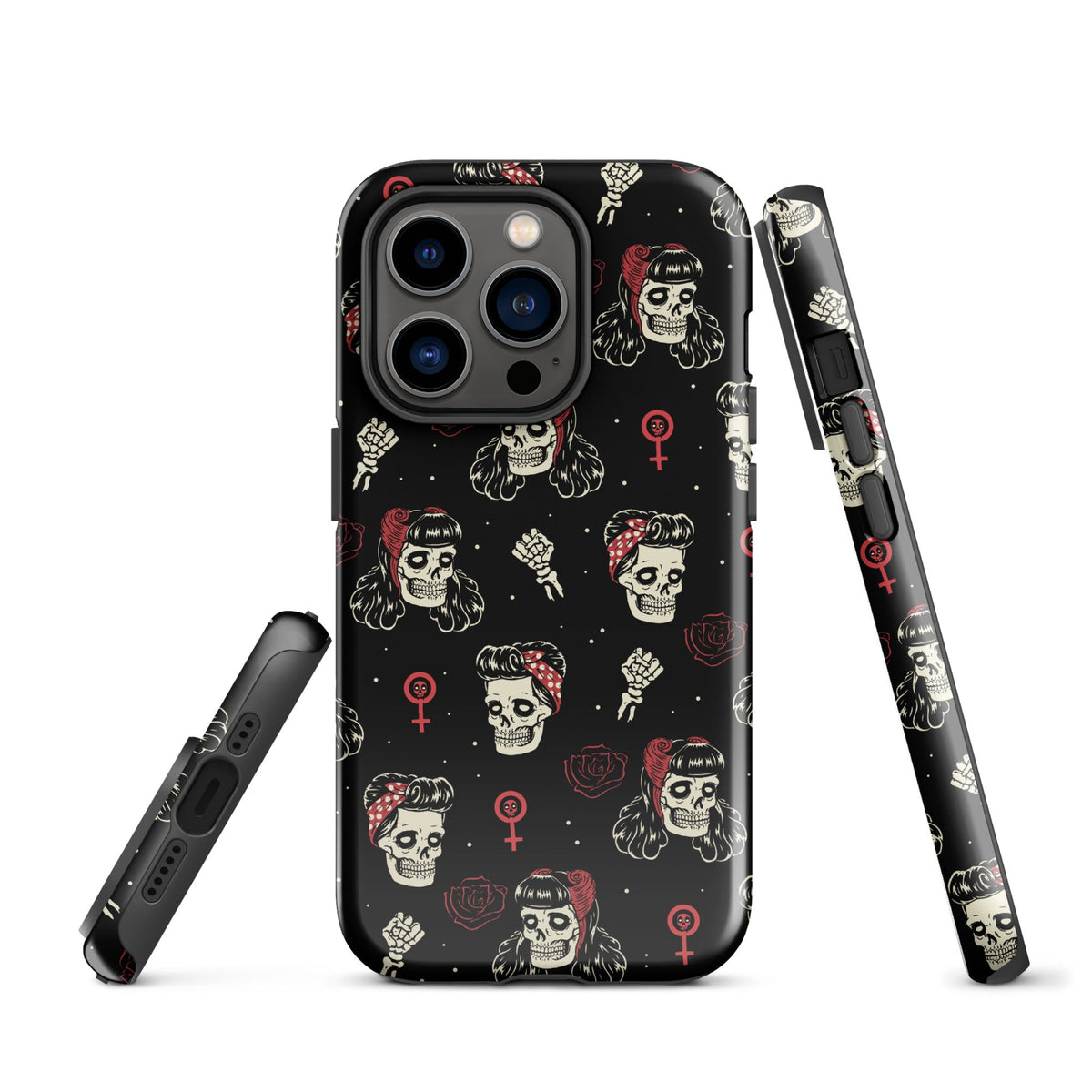 Undead Rosie Riveter iPhone Case