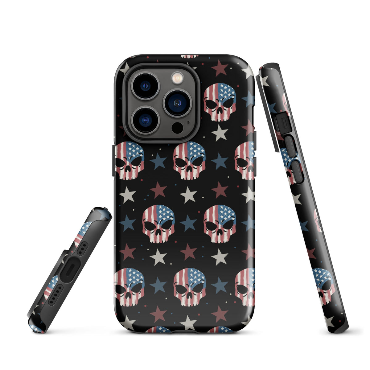 USA Skull iPhone Case