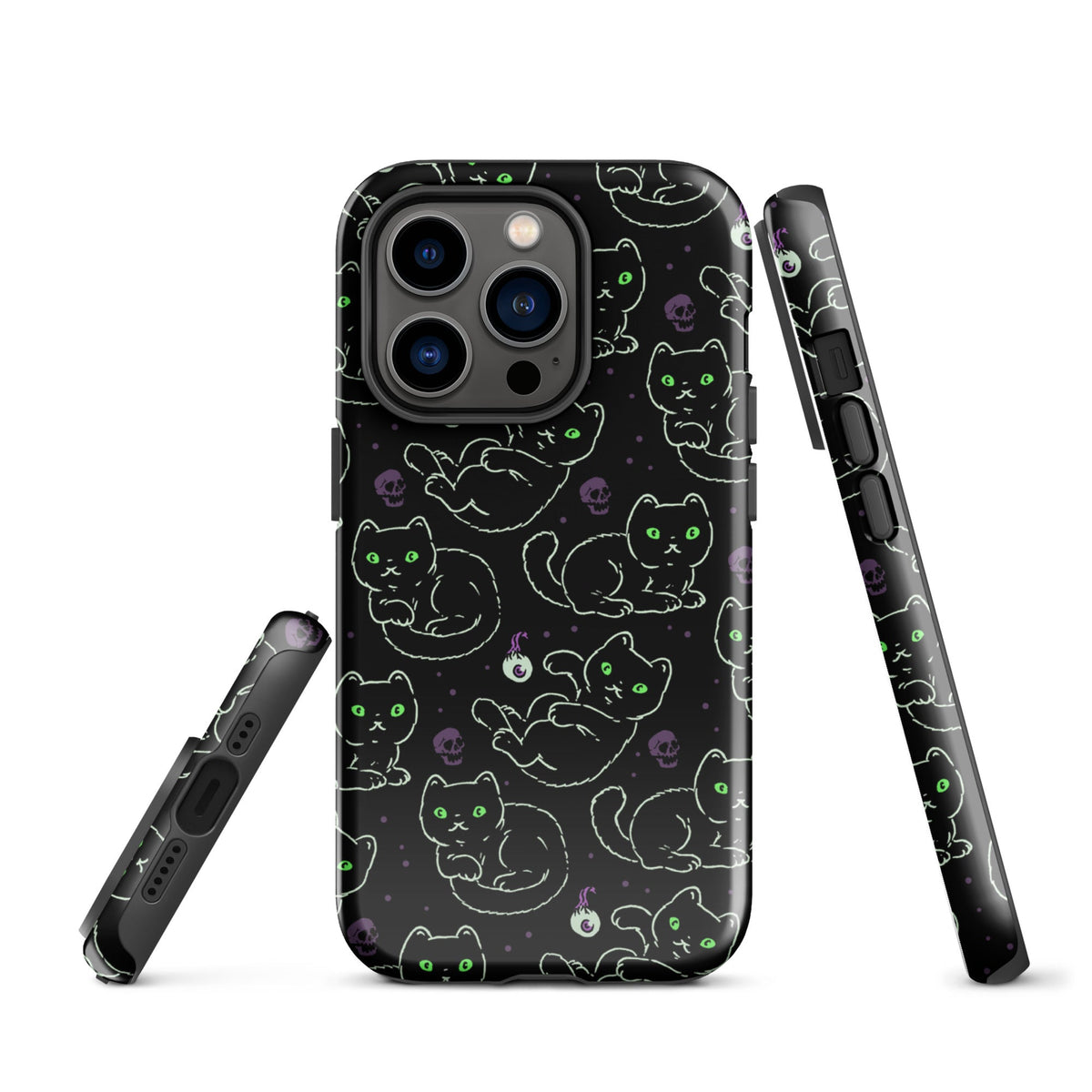 Black Cats iPhone Case